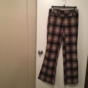 Women’s plaid dress pants